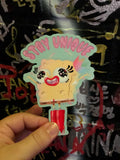 Spongebob Stay Unique- Big Sticker